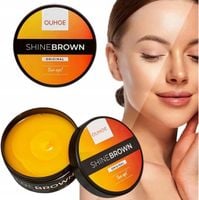 SHINE BROWN - KREM PRZYŚPIESZAJĄCY OPALANIE - SOFT BROWN OUHOE 100g.