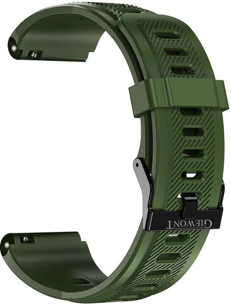 pasek do smartwatch giewont focus gw430 gwp430-2 - forest zdjęcie 1