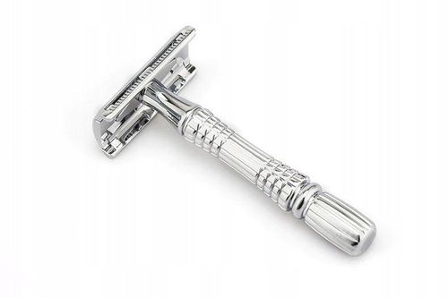 Tradycyjna Klasyczna Maszynka Do Golenia Z Lusterkiem + Żyletki Wilkinson na Arena.pl