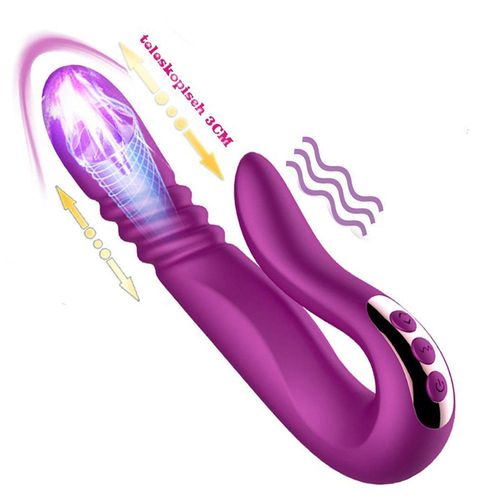 deluxe twirling vibrating thruster purple na Arena.pl