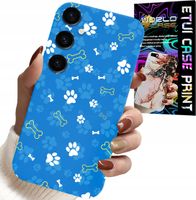 ETUI DO SAMSUNG GALAXY M35 4G - ŁAPKI KOŚCI PIES PATROL WZORY DLA DZIECI