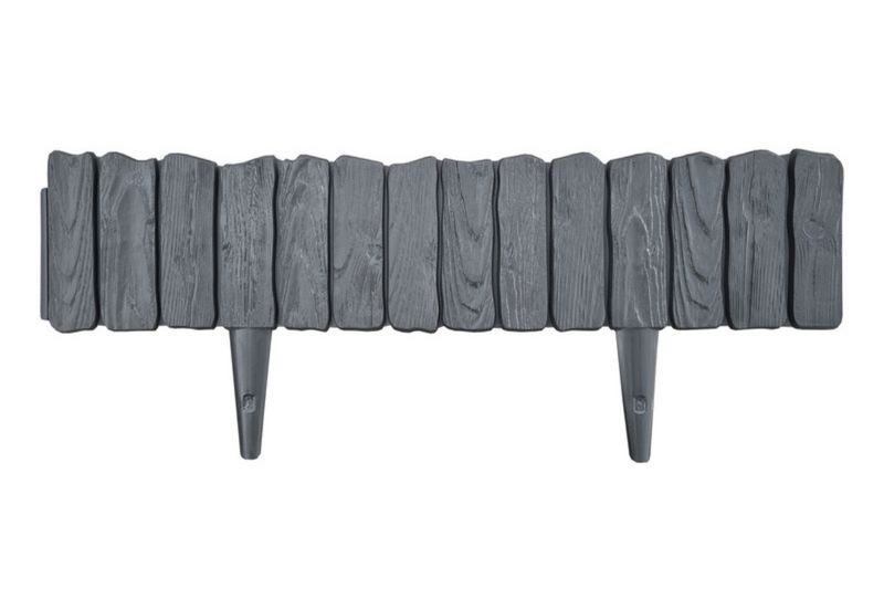 Palisada WOOD 58 cm antracyt zdjęcie 1