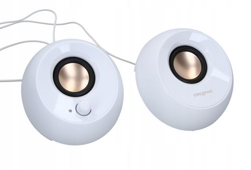 Głośniki komputerowe Creative Pebble 2.0 USB / Jack Białe na Arena.pl