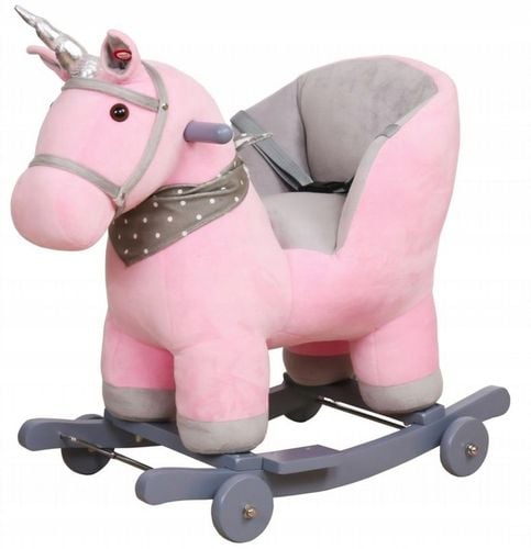 BUJAK KOŃ KONIK NA BIEGUNACH 2w1 JEŹDZIK DŹWIĘKI na Arena.pl