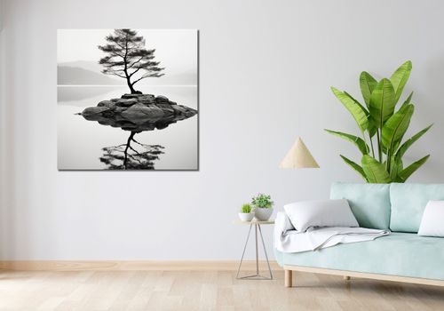 Obraz 100x100cm Samotne Drzewo na Arena.pl