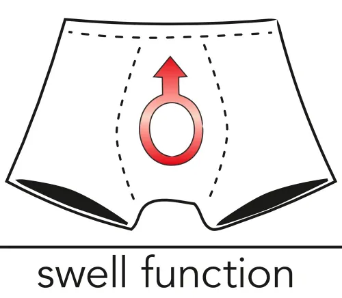 svenjoyment stringi męskie czerwone l/xl z otworem, połysk, elastyczne na Arena.pl