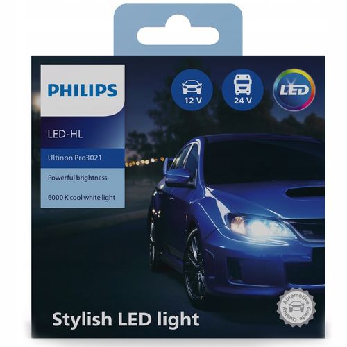 Philips żarówki LED H1 Ultinon Pro3021 6000K 12/24 na Arena.pl