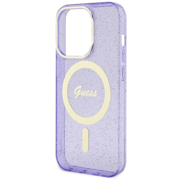 Etui Guess do iPhone 14 Pro Max, Fioletowy, MagSafe zdjęcie 6