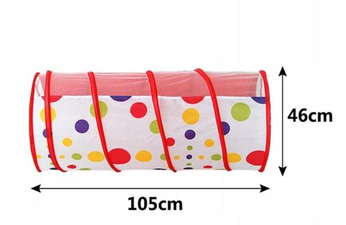 namiot biało czerwony z tunelem 16335 na Arena.pl