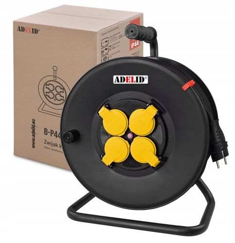 POLSKI PRZEDŁUŻACZ BĘBNOWY NA BĘBNIE 40M 3x2,5 H05VV-F OWY na Arena.pl