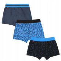 Majtki Bokserki Chłopięce Młodzieżowe Wzory Wygodne 3-PAK MORAJ 116-122