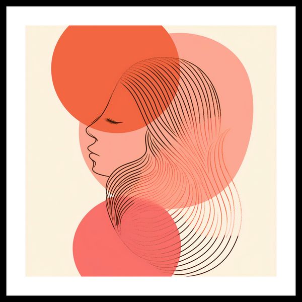 Plakat 40x40cm Zmierzch Linijny zdjęcie 3