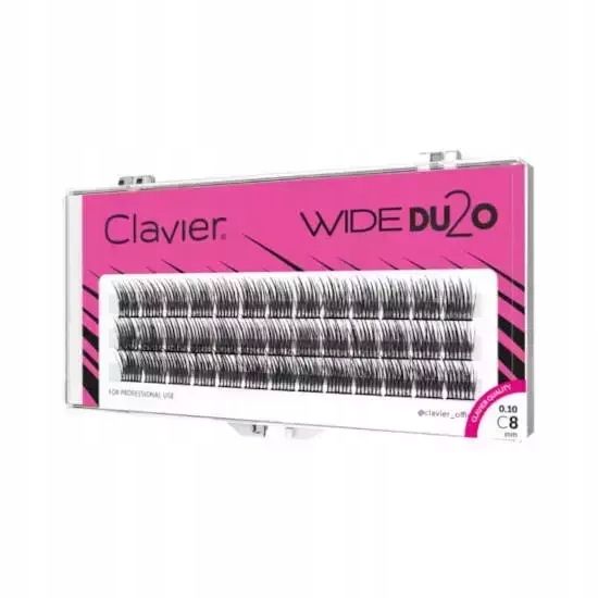 Clavier Kępki Rzęs Clavier WIDE Du2o 8mm zdjęcie 1