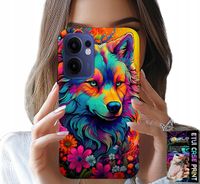 ETUI DO OPPO FIND X5 LITE - KOLOROWE WZORY, WILK WATAHA SWORA CASE