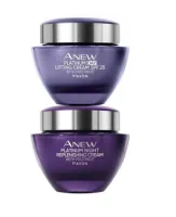 Avon Anew Platinum Zestaw Dzień Noc 55+ Protinol Prezent Dla Mamy Babci