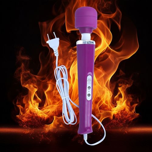 Masażer Łechtaczki Wand 10 Trybów Zasilany Z Gniazdka Silikonowy 32 Cm Dł na Arena.pl