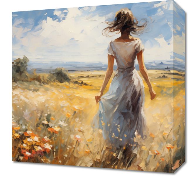 Obraz 40x40cm Podmuch Lata zdjęcie 1