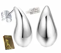 KOLCZYKI SREBRNE 925 NA SZTYFT ZATYCZKI ŚLICZNE KROPELKI ŁEZKI SREBRO 925