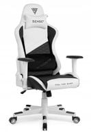 Fotel Gamingowy Biurowy Ekoskóra Kubełkowy Regulowany Senshi Sense7
