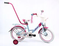 Rower 16 cali dla dziewczynki TURBO Starlet Błękit-Różowy POLSKI PRODUCENT