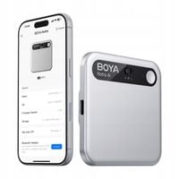Dyktafon AI BOYA Notra Srebrny