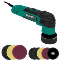 Dwufunkcyjna polerka samochodowa 400W - Ø50 i Ø75MM | 8 padów | VONROC