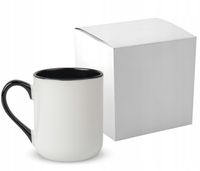 KUBEK ELEGANT CZARNE WNĘTRZE NA PREZENT GWIAZDY PRZY TOBIE TO CH*J