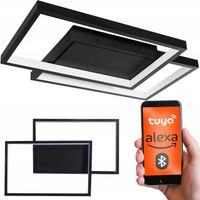 Lampa Wisząca LED Sufitowa ściemnia 3 BARWY pilot