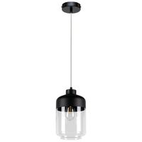 Skandynawska lampa wisząca AMARETTO 15790104 szklana przezroczysty czarny