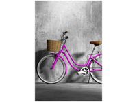 100 70CM OBRAZ PŁÓTNO FIOLETOWA DAMKA PŁÓTNO RAMA