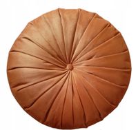 Poduszka dekoracyjna okrągła welur/plusz mix kolor