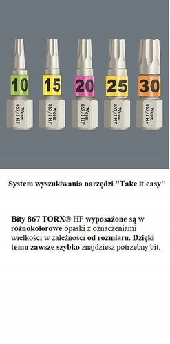 ZESTAW BIT-BOX 20 TX HF, TX 20MM 20 SZTUK WERA na Arena.pl