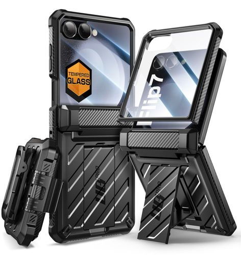 Etui Pancerne SUPCASE Unicorn Beetle Pro do Samsung Galaxy Z Flip 7 Black na Arena.pl