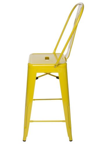 Hoker TOWER BACK 66cm żółte metal na Arena.pl