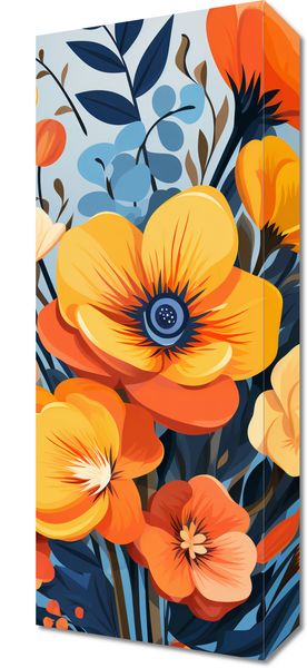 Obraz 20x50cm Kwiatowy Majestat zdjęcie 1