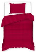 Pościel Hotelowa 140X200 Cristal Czerwona 3016