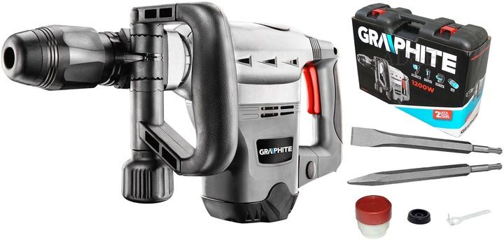 Młot wyburzeniowy 1200W 15J GRAPHITE zdjęcie 7