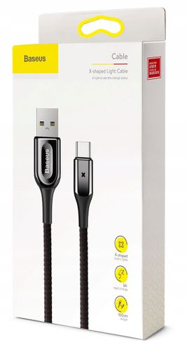 Baseus kabel USB-C Typ C 3A Quick Charge 3.0 100cm na Arena.pl