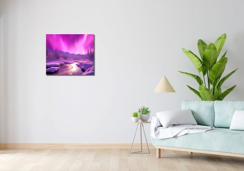 Obraz 60x50cm Aurora Nad Niebiem na Arena.pl