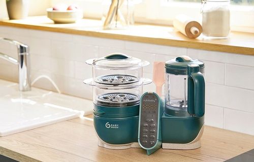 BABYMOOV 6W1 ROBOT KUCHENNY DO GOTOWANIA ZDROWEJ POSIŁKÓW DLA DZIECI 500W na Arena.pl