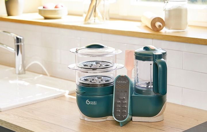 BABYMOOV 6W1 ROBOT KUCHENNY DO GOTOWANIA ZDROWEJ POSIŁKÓW DLA DZIECI 500W zdjęcie 3