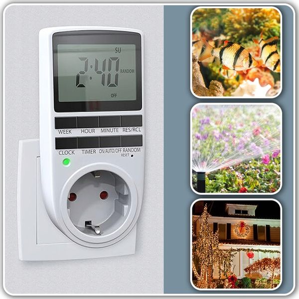 PROGRAMATOR CZASOWY TIMER WŁĄCZNIK WYŁĄCZNIK PRĄDU ENERGOOSZCZĘDNY CYFROWY zdjęcie 4