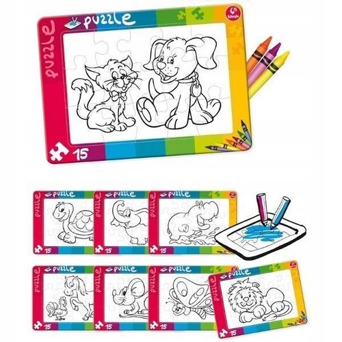 Puzzle ramkowe do kolor. 60161 na Arena.pl