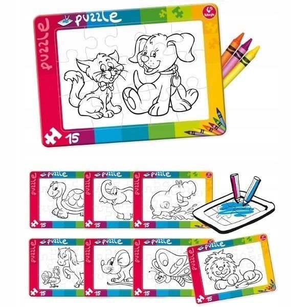 Puzzle ramkowe do kolor. 60161 zdjęcie 2
