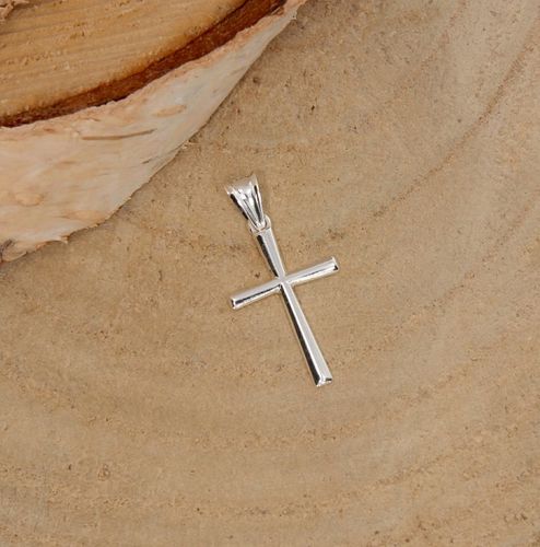 MĘSKI KRZYŻYK SREBRNY 925 WISIOREK ZAWIESZKA KRZYŻ DO ŁAŃCUSZKA NA PREZENT na Arena.pl