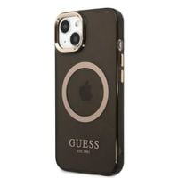 guess guhmp13mhtcmk iphone 13 / 14 / 15 6.1 czarny/black hard case