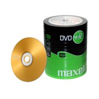 Maxell płyta DVD+R jednorazowego zapisu 16x  4.7GB 100szt