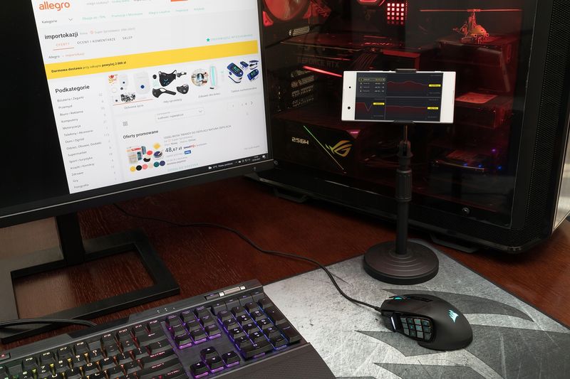 BIURKOWY STOJAK NA TELEFON zdjęcie 5