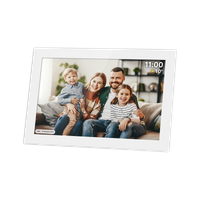 cyfrowa ramka kruger&matz na zdjęcia frameo wi-fi 10,1" biała