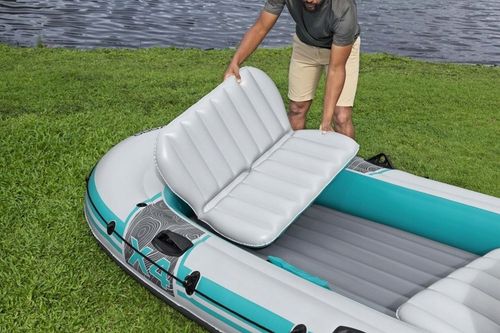 Ponton Elite 4 os. Bestway Pompka + Wiosła 65158 MODEL 2025 na Arena.pl